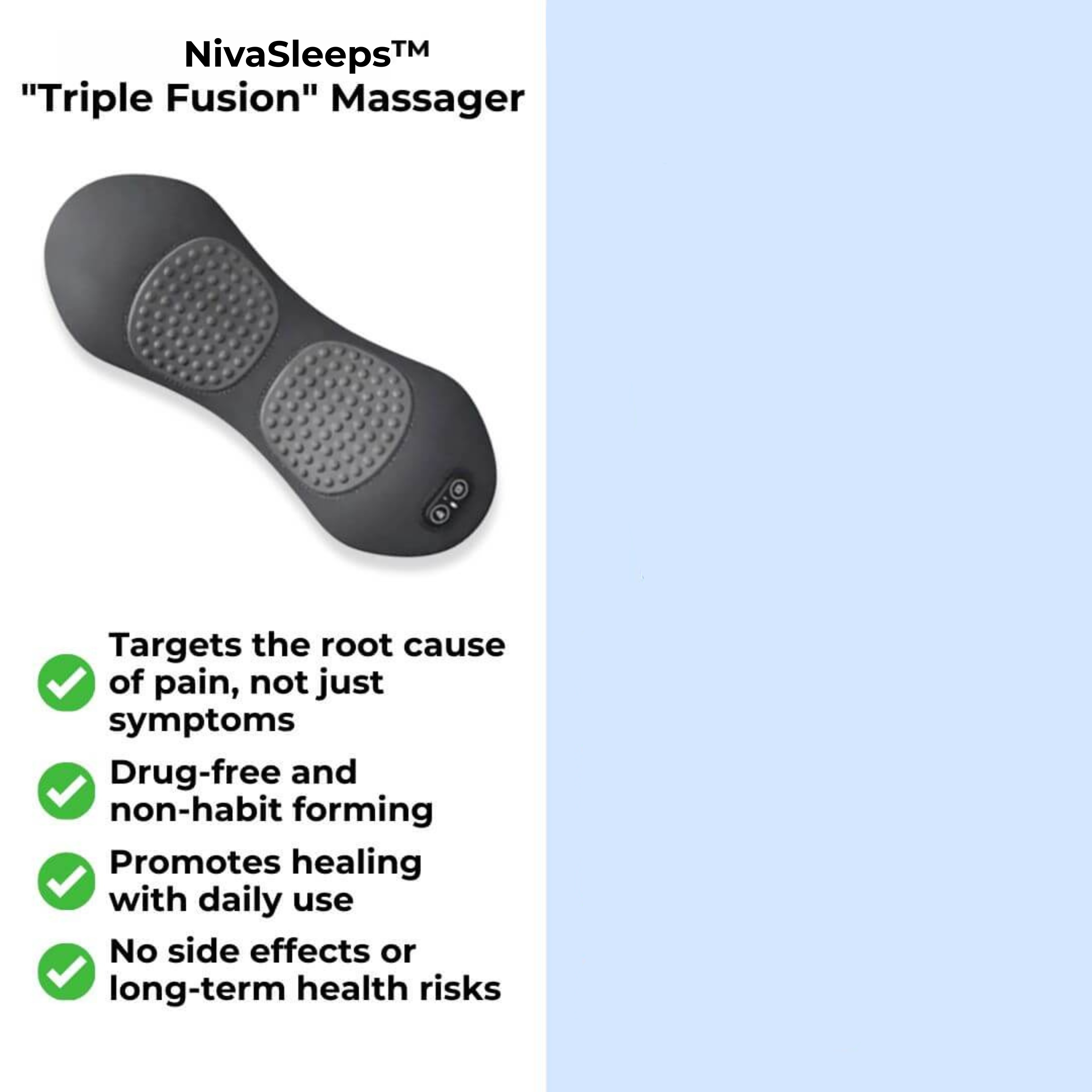 Niva sleeps™️ - Triple Fusion Massager