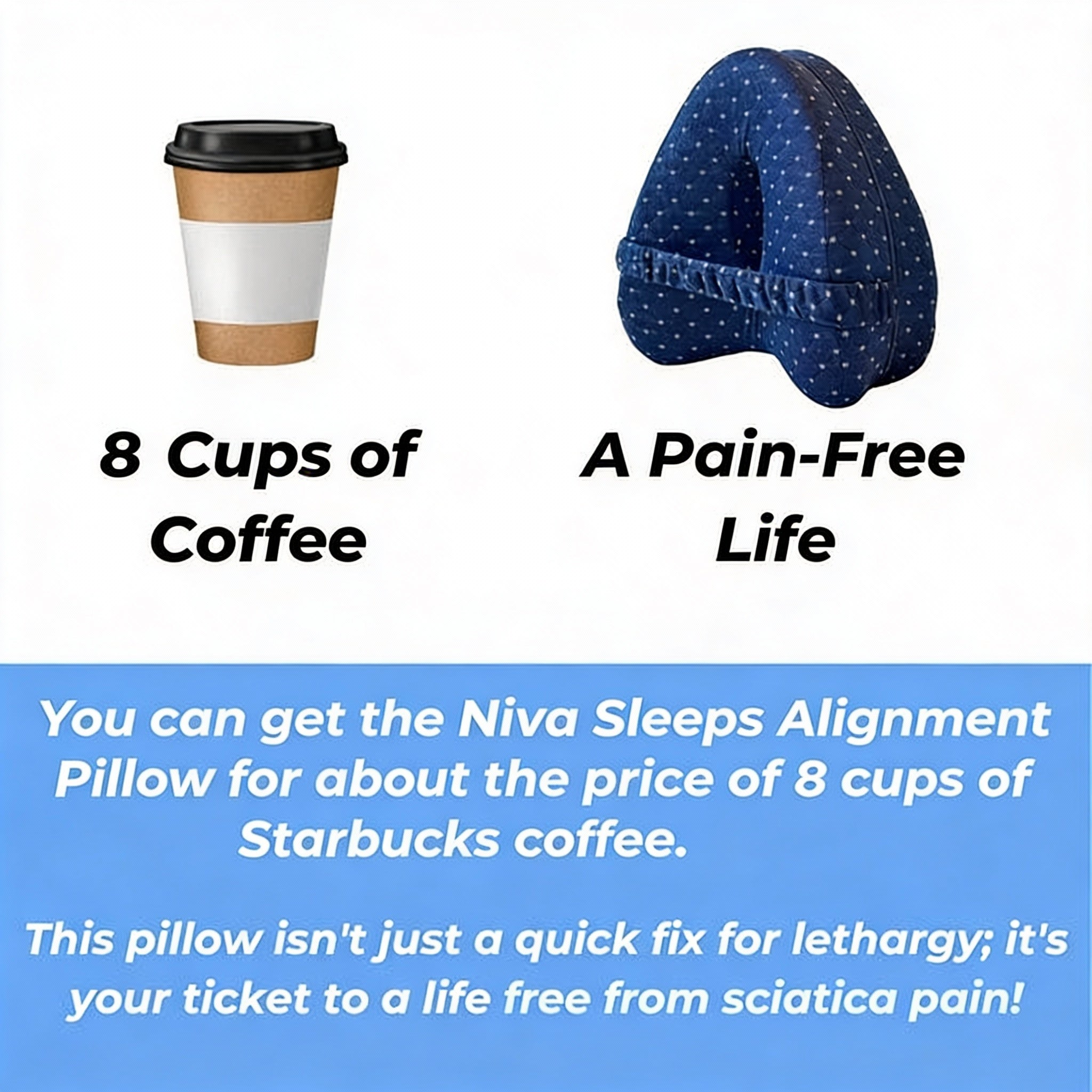 Nivasleeps Alignment Pillow